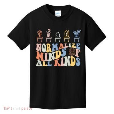 Inclusion Normalize Minds Of All Kinds Autism Awareness Kids T-Shirt