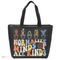 Inclusion Normalize Minds Of All Kinds Autism Awareness Tote Bag thumb 0