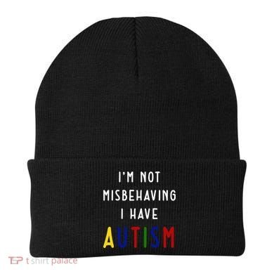 I'm Not Misbehaving I Have Autism Beanie