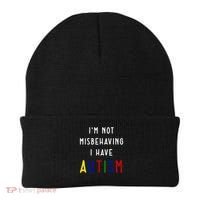 I'm Not Misbehaving I Have Autism Beanie thumb 0