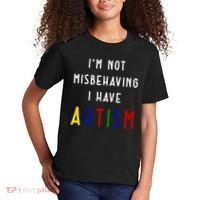 I'm Not Misbehaving I Have Autism Kids T-Shirt thumb 2
