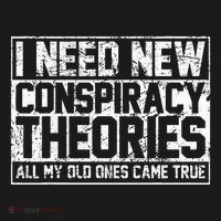 I Need New Conspiracy Theories Because My Old Ones Came True Women's Hoodie thumb 2