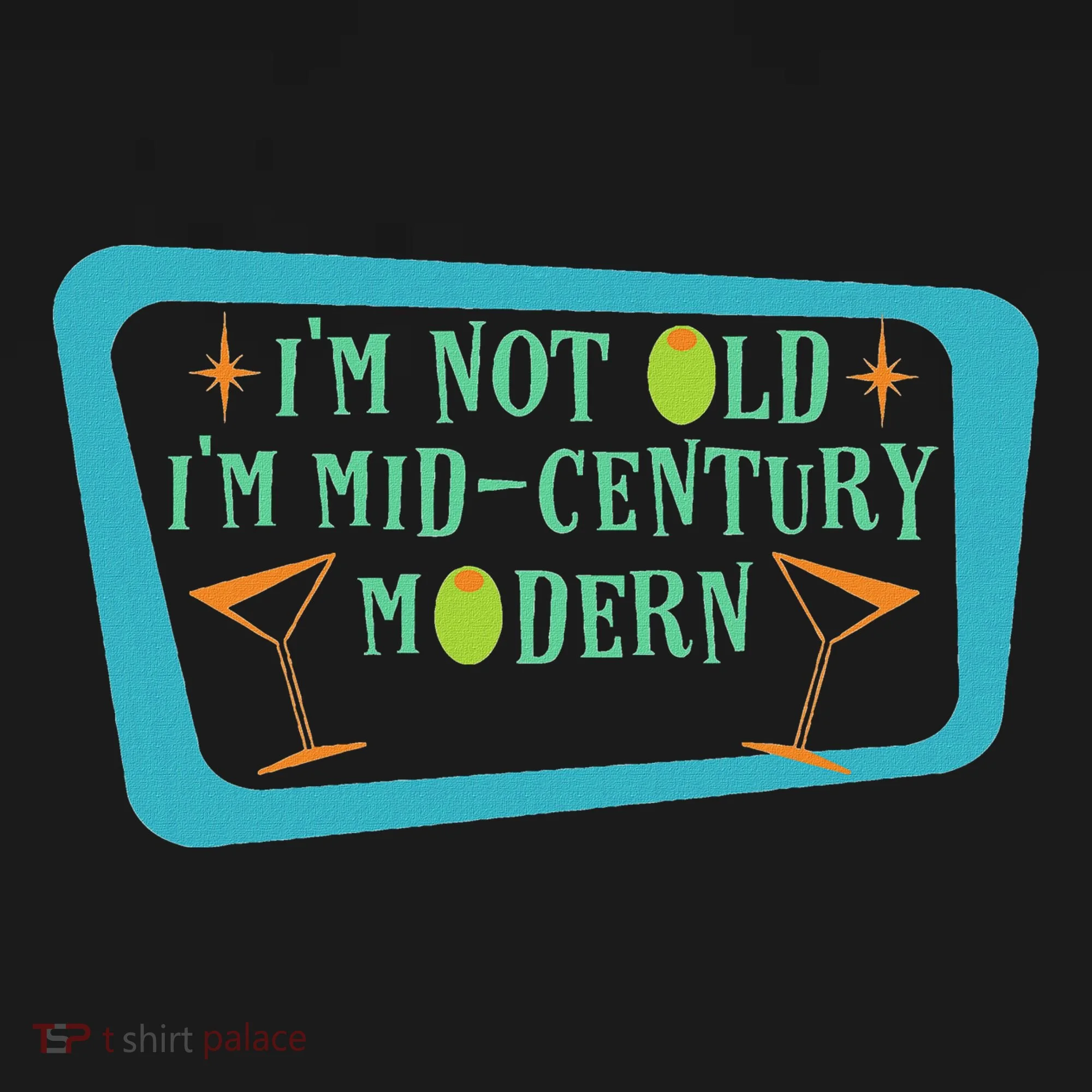 IM Not Old IM Mid Century Modern Funny Retro Ornament