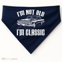 I'm Not Old I'm Classic USA-Made Doggie Bandana thumb 0