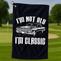 I'm Not Old I'm Classic Golf Towel thumb 1
