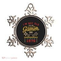 IM Not Old IM A Skilled Gamer 1976 Videogame Gaming Funny Gift Ornament thumb 0