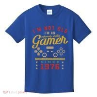 IM Not Old IM A Skilled Gamer 1976 Videogame Gaming Funny Gift Kids T-Shirt thumb 0