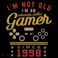 IM Not Old IM A Skilled Gamer 1998 Videogame Gaming Gift Coffee Mug thumb 5