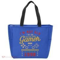 IM Not Old IM A Skilled Gamer 1998 Videogame Gaming Gift Tote Bag thumb 0