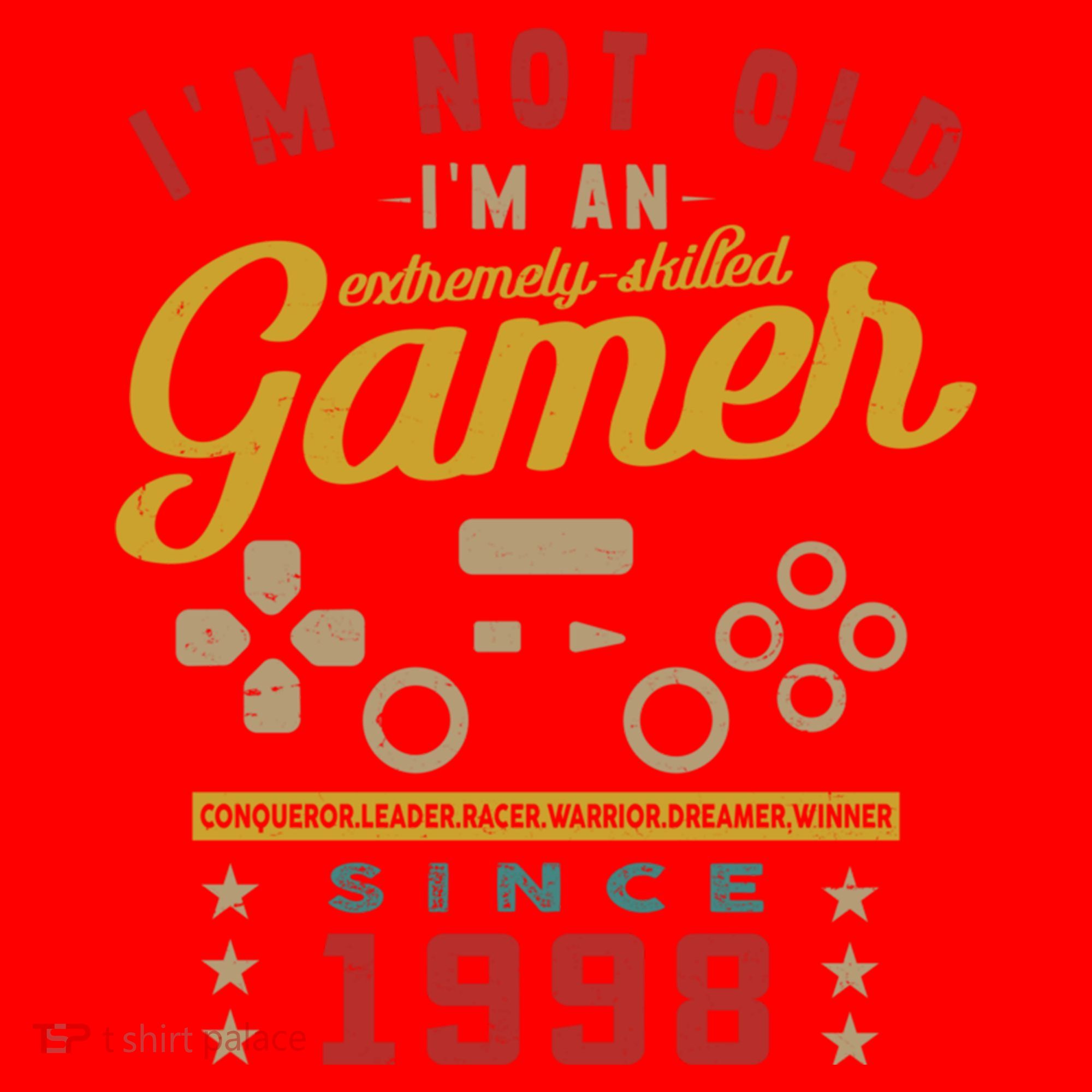 IM Not Old IM A Skilled Gamer 1998 Videogame Gaming Gift Santa Hat