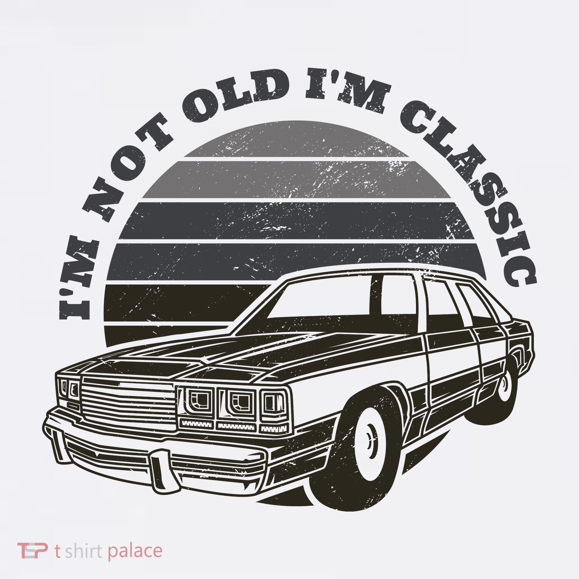 I'm Not Old I'm Classic Vintage Car T-Shirt