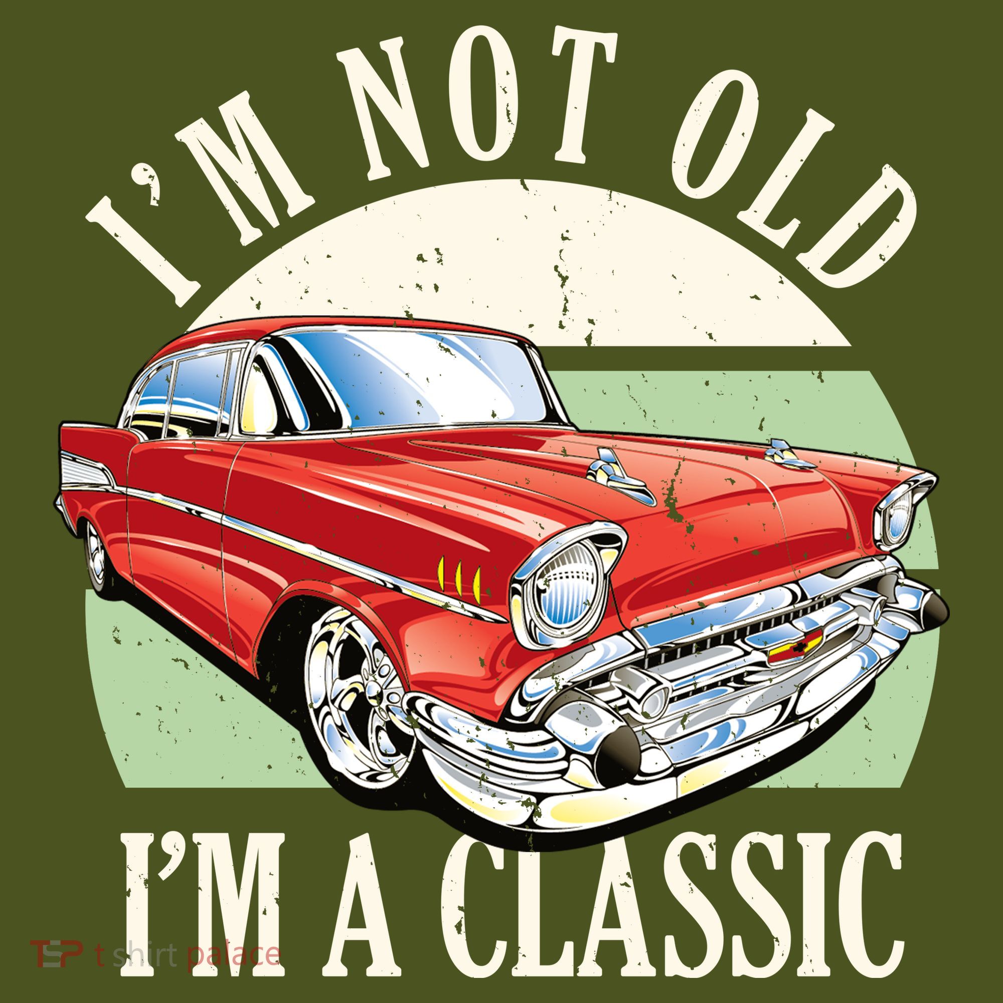 I'm Not Old I'm A Classic Car Vintage Retro T-Shirt