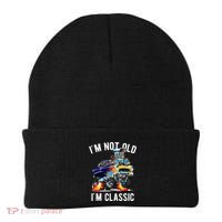 Im Not Old Im Classic Funny Hotrod Classic Car Cartoon Beanie thumb 0
