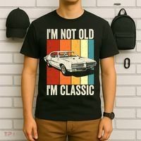 I'm Not Old I'm Classic Im Not Old Im A Classic Birthday Car T-Shirt thumb 6