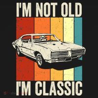 I'm Not Old I'm Classic Im Not Old Im A Classic Birthday Car Mousepad thumb 1