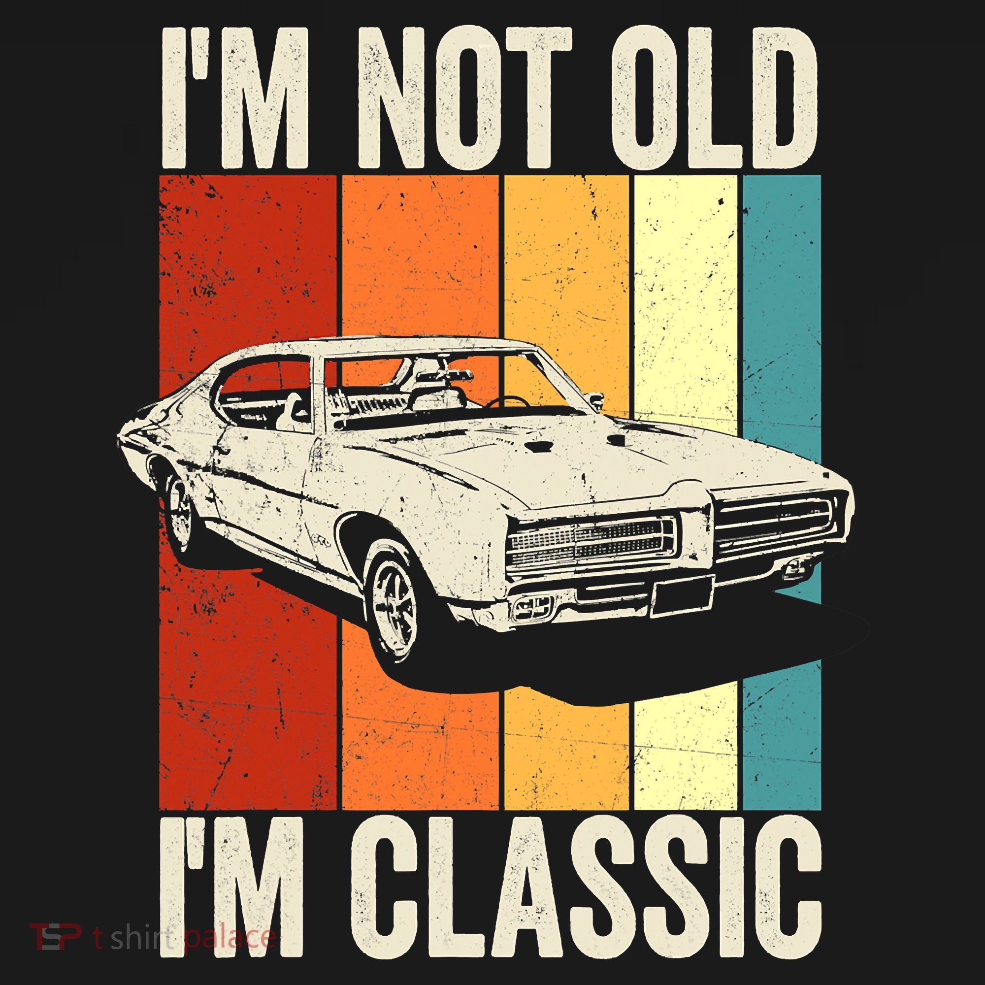 I'm Not Old I'm Classic Im Not Old Im A Classic Birthday Car Kids Sweatshirt