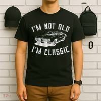 I'm Not Old I'm Classic Funny Car Graphic Mens & Womens T-Shirt thumb 6
