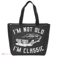 I'm Not Old I'm Classic Funny Car Graphic Mens & Womens Tote Bag thumb 0