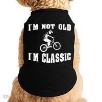 IM Not Old IM Classic Who Love Retro Bmx Bikes Doggie Tank thumb 0