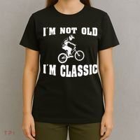 IM Not Old IM Classic Who Love Retro Bmx Bikes T-Shirt thumb 4