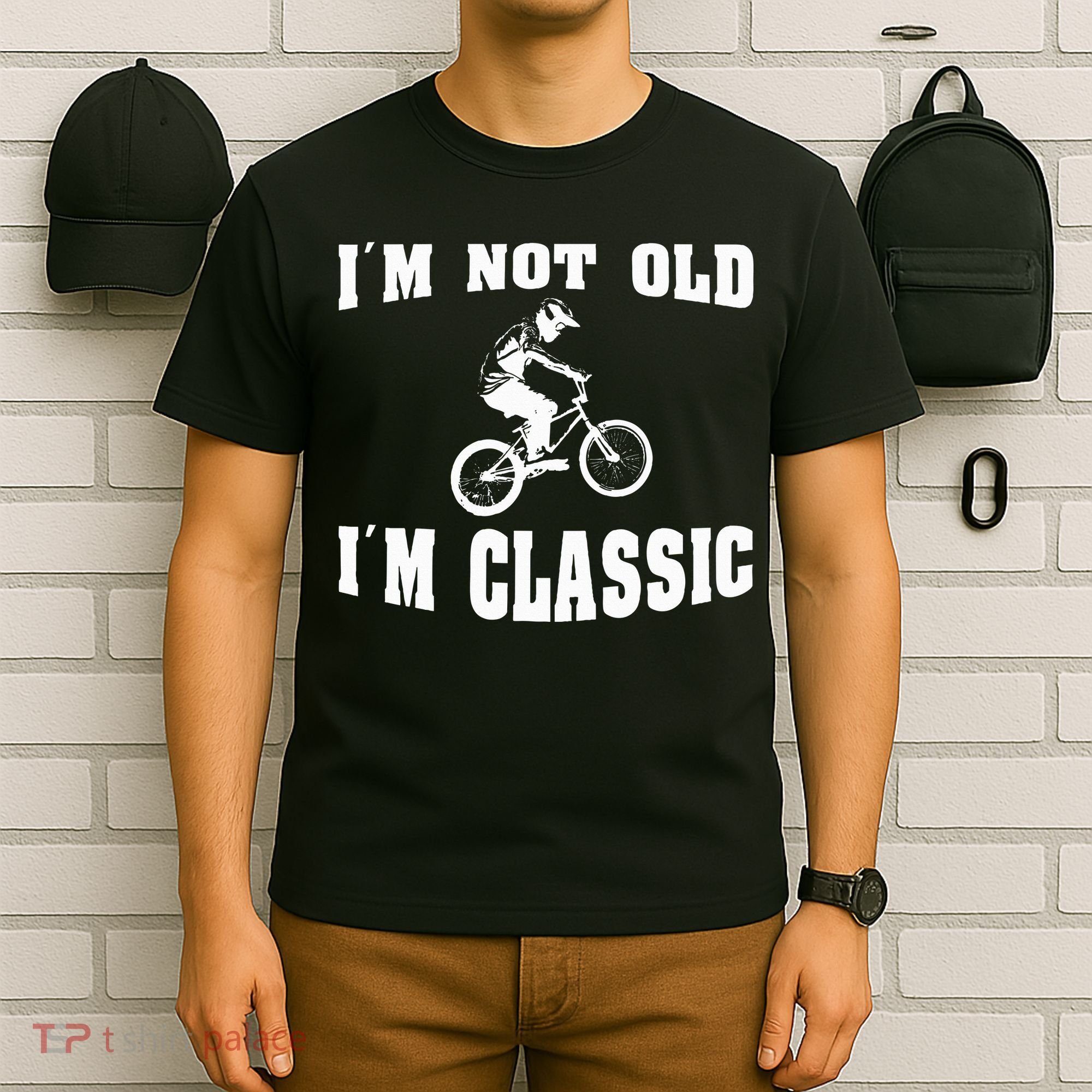 IM Not Old IM Classic Who Love Retro Bmx Bikes T-Shirt