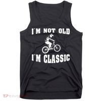 IM Not Old IM Classic Who Love Retro Bmx Bikes Tank Top thumb 0