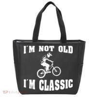 IM Not Old IM Classic Who Love Retro Bmx Bikes Tote Bag thumb 0