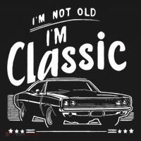 IM Not Old IM Classic Funny Car Graphic Women's Hoodie thumb 2