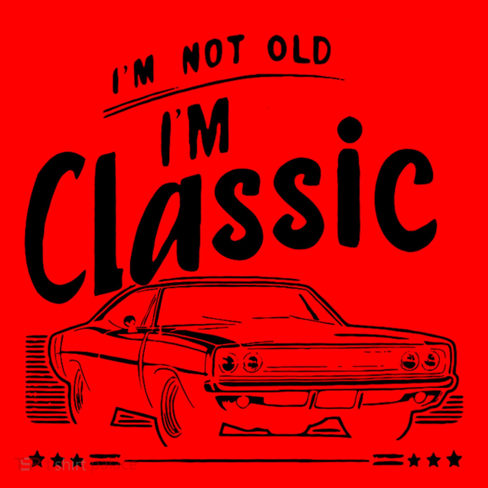 IM Not Old IM Classic Funny Car Graphic Santa Hat