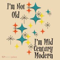 I'm Not Old I'm Mid Century Modern Space Age Birthday Funny Tote Bag thumb 4