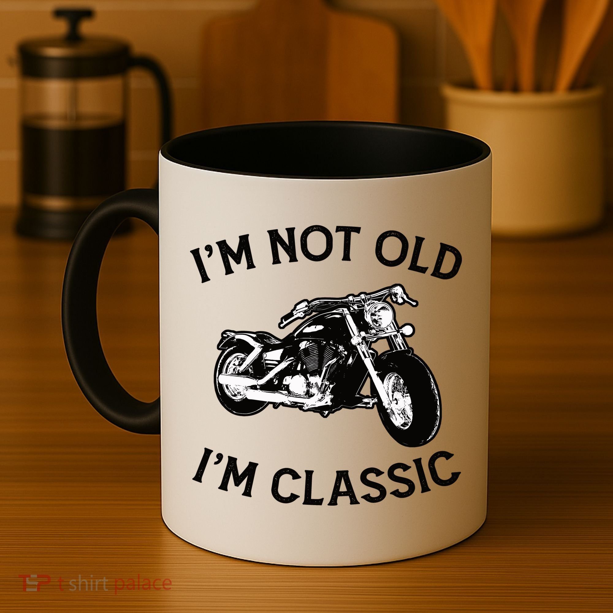I'm Not Old I'm Classic Funny Motorcycle Graphic Coffee Mug