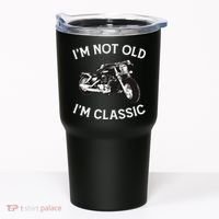 I'm Not Old I'm Classic Funny Motorcycle Graphic Tumbler thumb 0
