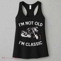 I'm Not Old I'm Classic Funny Motorcycle Graphic Women's Tank Top thumb 3