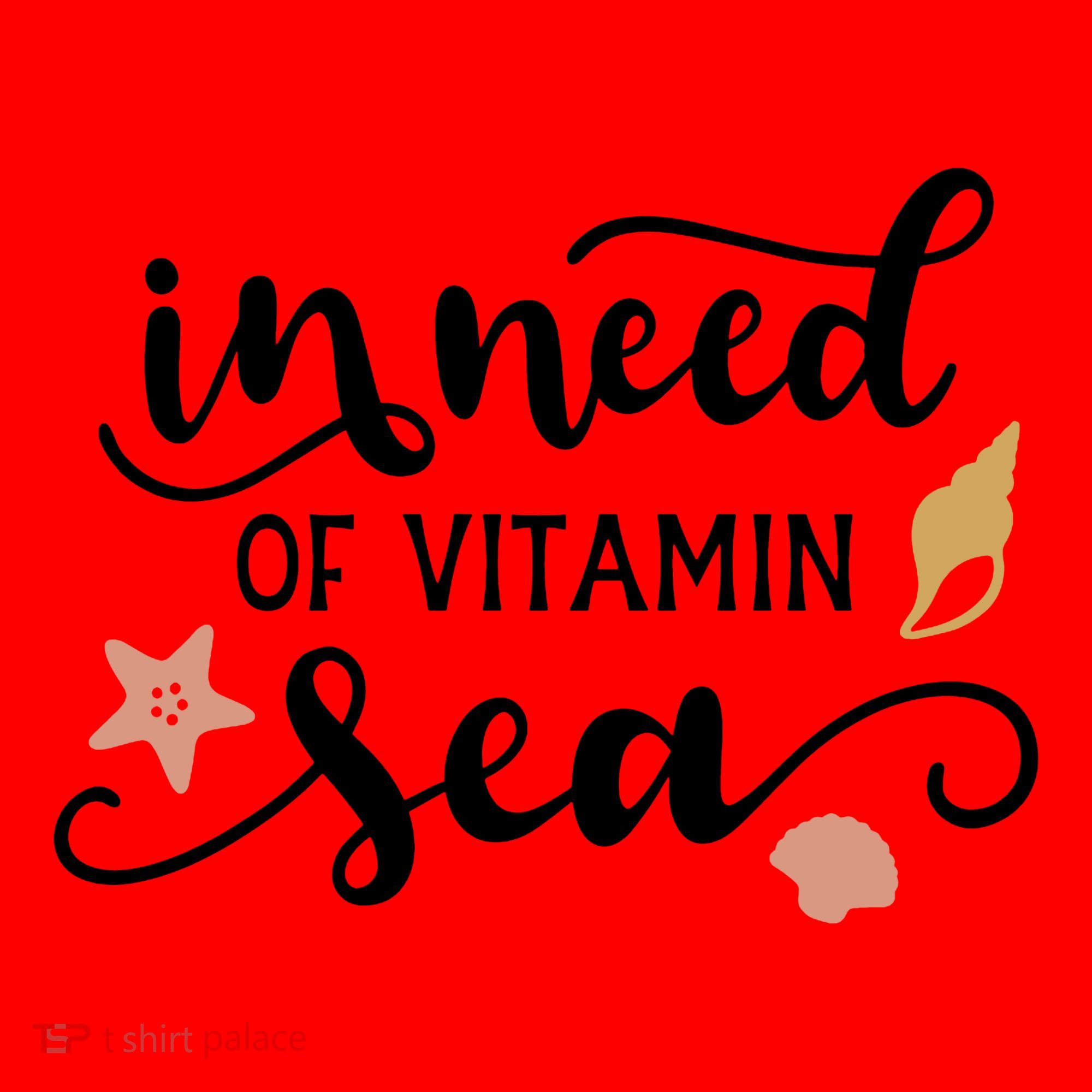 In Need Of Vitamin Sea Santa Hat