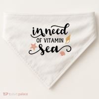 In Need Of Vitamin Sea USA-Made Doggie Bandana thumb 0