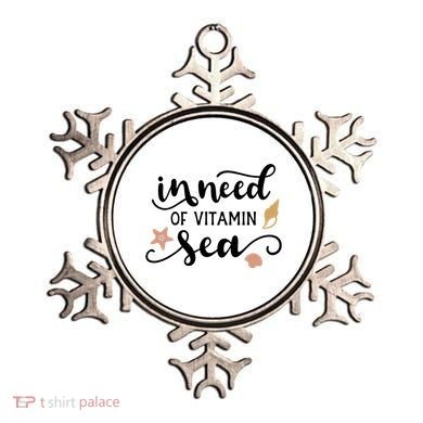 In Need Of Vitamin Sea Ornament