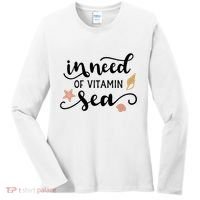 In Need Of Vitamin Sea Women's Long Sleeve Shirt thumb 0