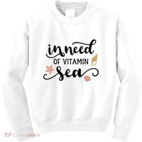 In Need Of Vitamin Sea Kids Sweatshirt thumb 0