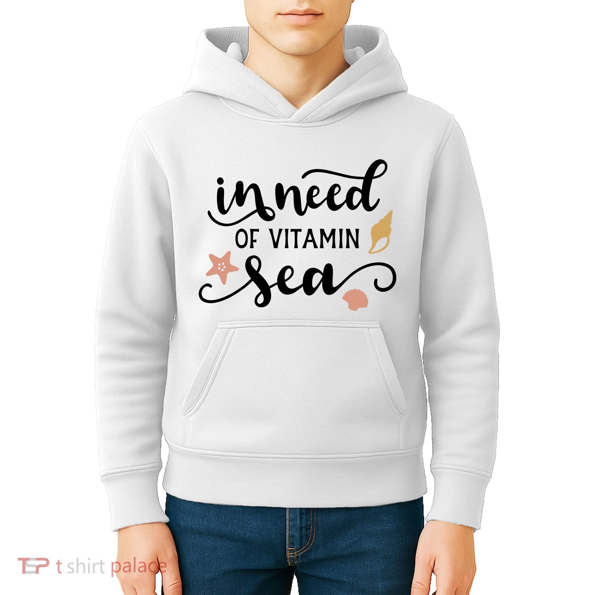 In Need Of Vitamin Sea Kids Hoodie