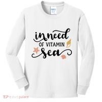 In Need Of Vitamin Sea Kids Long Sleeve Shirt thumb 0