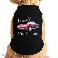 I'm Not Old I'm Classic Retro Muscle Car Cool Birthday Doggie Tank thumb 0