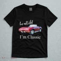 I'm Not Old I'm Classic Retro Muscle Car Cool Birthday T-Shirt thumb 5