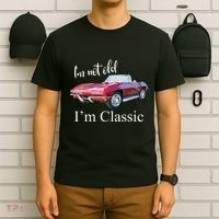 I'm Not Old I'm Classic Retro Muscle Car Cool Birthday T-Shirt thumb 6