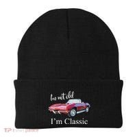 I'm Not Old I'm Classic Retro Muscle Car Cool Birthday Beanie thumb 0