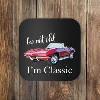 I'm Not Old I'm Classic Retro Muscle Car Cool Birthday Coaster thumb 0