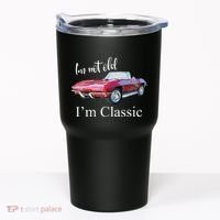 I'm Not Old I'm Classic Retro Muscle Car Cool Birthday Tumbler thumb 0