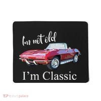 I'm Not Old I'm Classic Retro Muscle Car Cool Birthday Mousepad thumb 0