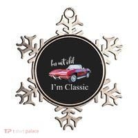 I'm Not Old I'm Classic Retro Muscle Car Cool Birthday Ornament thumb 0