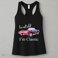 I'm Not Old I'm Classic Retro Muscle Car Cool Birthday Women's Tank Top thumb 3