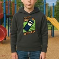 Im Not Old I Just Need Some WD40 Funny Mom Dad Kids Hoodie thumb 2